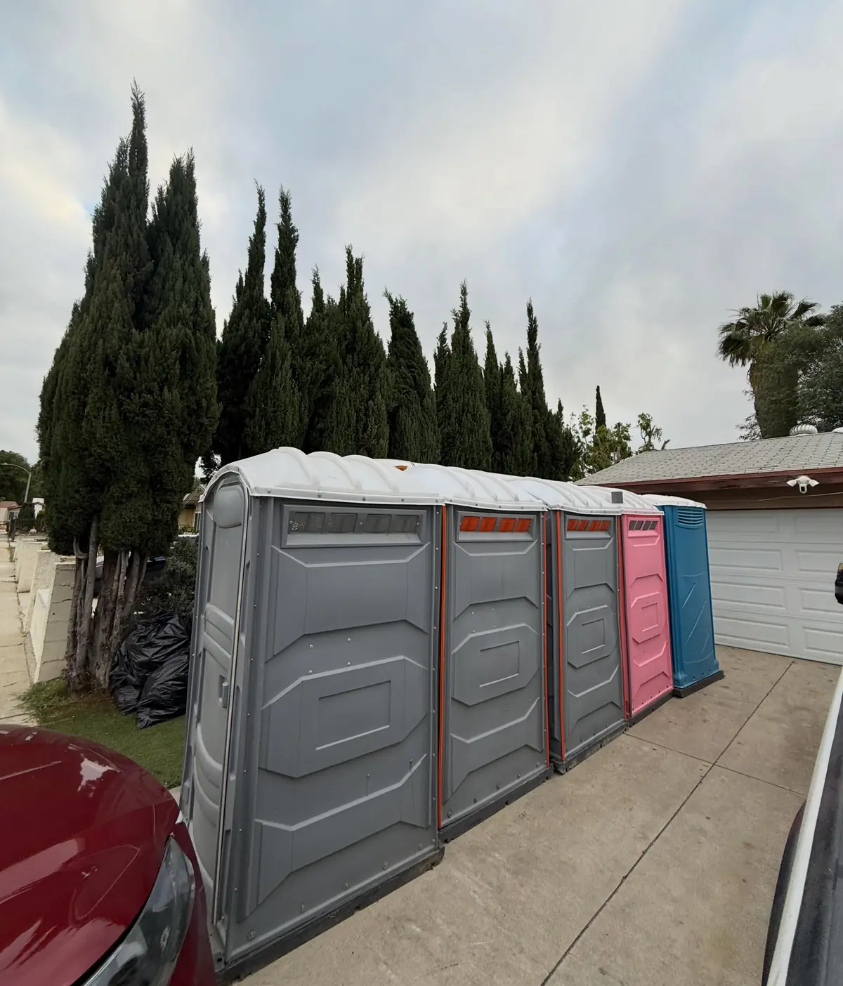 How to Keep a Porta Potty From Tipping Over in Permian Wind